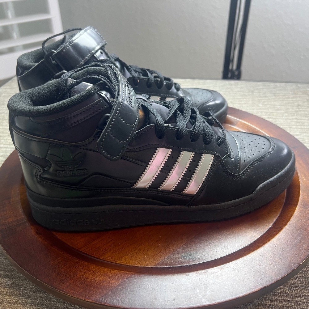 Adidas Forum 84 Mid ADV X Heitor Mens Skate Shoes ID2824 Black Silver Size 9.5